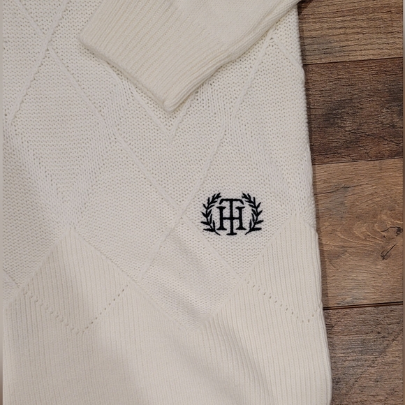 NWT Tommy Hilfiger Varsity Cowlneck Sweater XXL - Picture 2 of 6